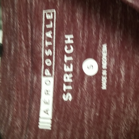 Aeropostale Men's Stretch Long Sleeve Shirt - Picture 5 of 11